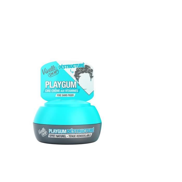 Cire-Creme aux Vitamines Destructure Vivelle Dop Playgum - le pot de 80ml