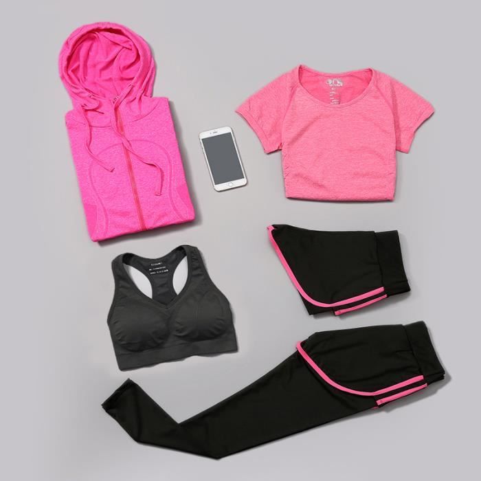 De Costume Loisir Femme Vêtements Exercice Muti Pièces Yoga Pum 5w6qBxzw