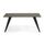 Table Koda 160x90 , epoxy noir et platteau cerami