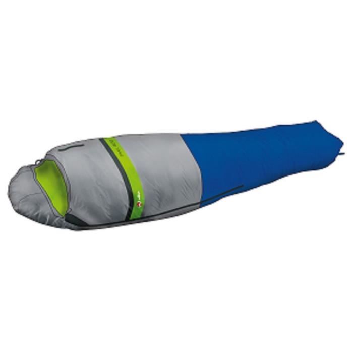 WILSA Sac de couchage Trail 800 - Gris et bleu