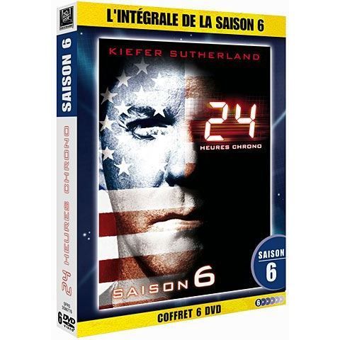 24 heures chrono, saison 6 en DVD SERIE TV pas cher