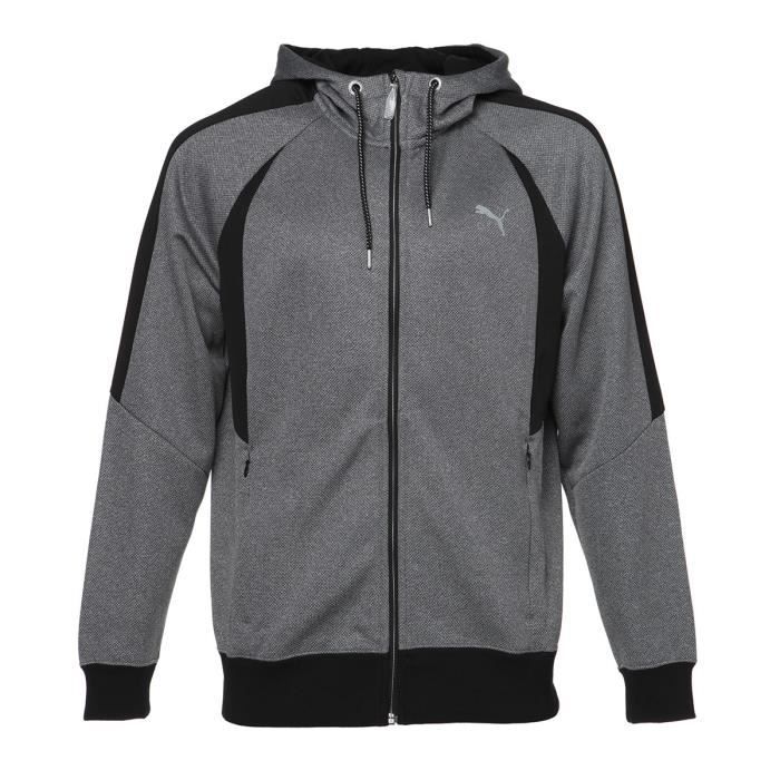 Veste Homme Capuche Active Et Noir Gris Puma Zippé À 5wzqCxaR