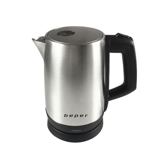 BEPER BB.102 Bouilloire électrique - 1,7 L - 2200 W - Acier