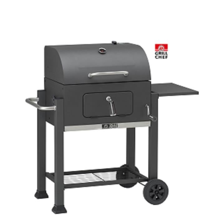 LANDMANN Barbecue à charbon - Acier émaillé - 42x56 cm
