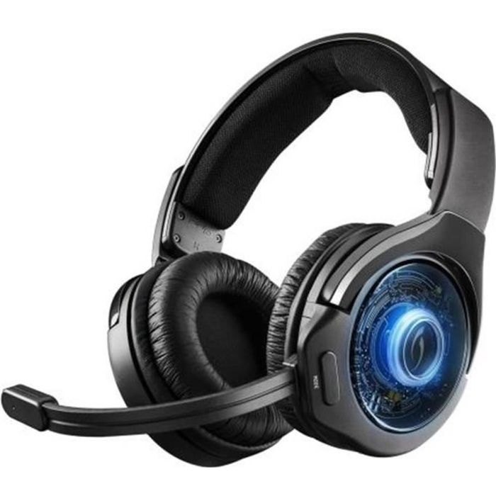 Casque Afterglow Ag9 Wireless pour PS4 Gris et noir