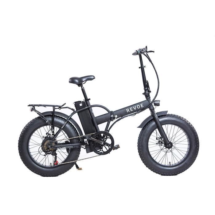 REVŒ Vélo électrique Dirt 20'' - Pliant - Noir