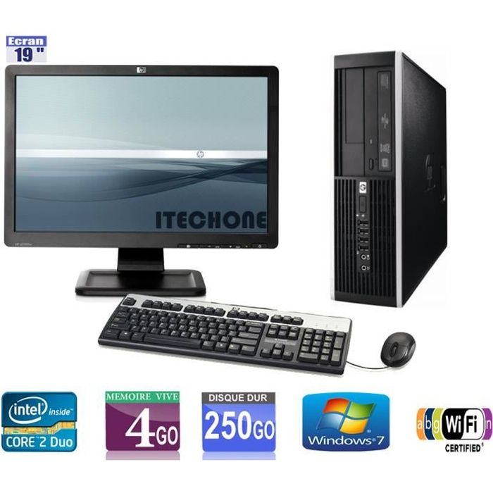 Pc de bureau HP 6000 Pro - Core 2 Duo 3,00 GHz - Ram 4 Go ...