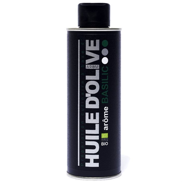 Huile dOlive Bio Arôme Basilic   Achat / Vente HUILE VINAIGRE Huile