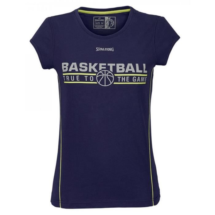 SPALDING T-shirt BasketTeam Femme