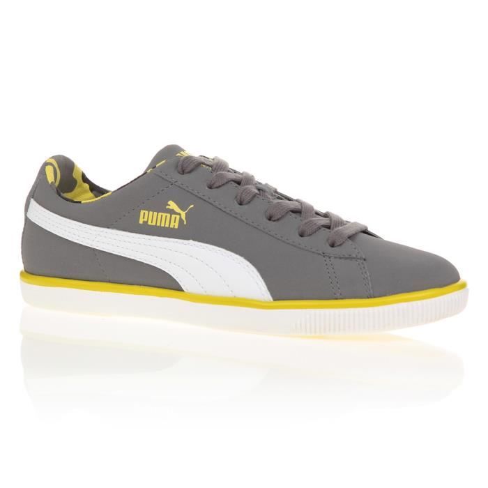 PUMA Baskets Glyde Lite Lo NBK Homme - Gris et jaune