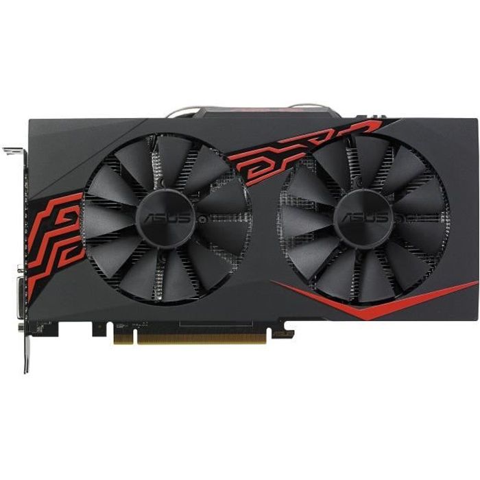 ASUS Carte graphique Radeon RX 570 Expedition OC HDMI DP 4Go