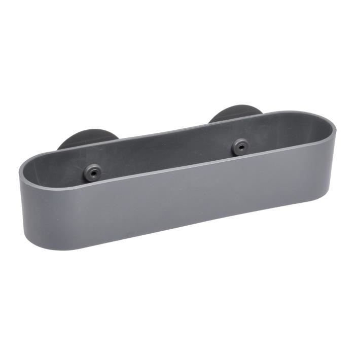 Serviteur de douche avec ventouse Anthracite