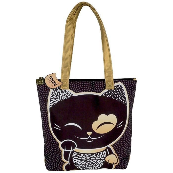 Chat The Sac Bonheur Mani Lucky Noir Main Cat À Porte Doré Achat W9D2eEHIY