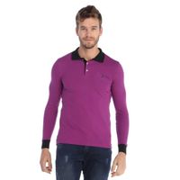 POLO Giorgio Di Mare Homme Polo GI4479110 Lila POLO Giorgio Di Mare Homme Polo GI4479110 Lila