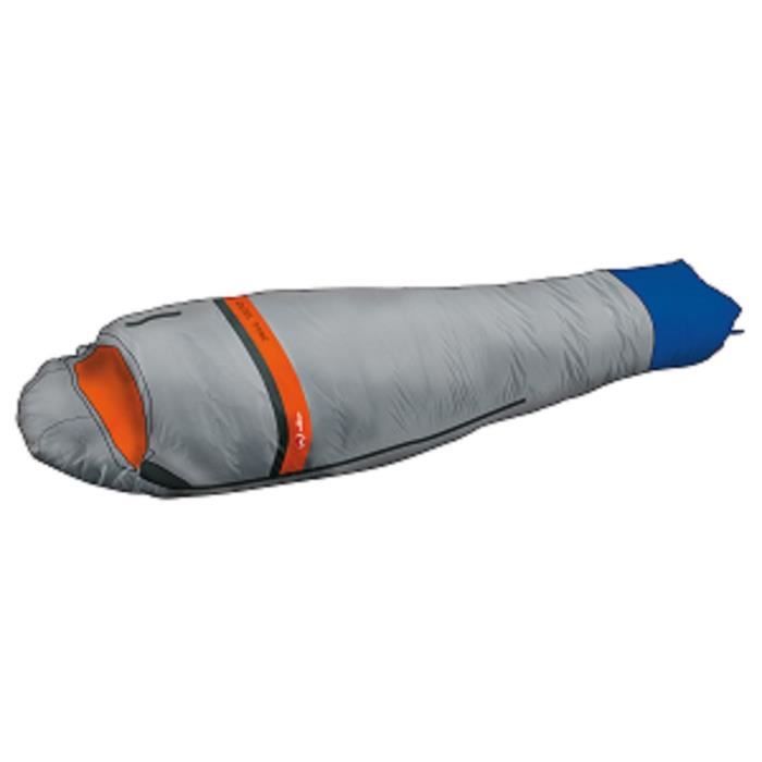 WILSA Sac de couchage Trail 1300 - Gris et bleu