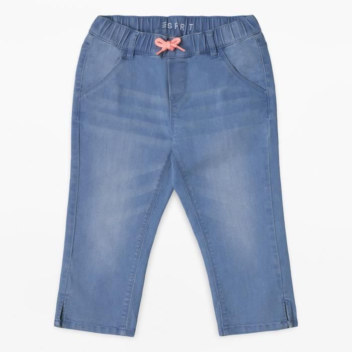 ESPRIT Pantalon Jean Slim Bleu Enfant Fille