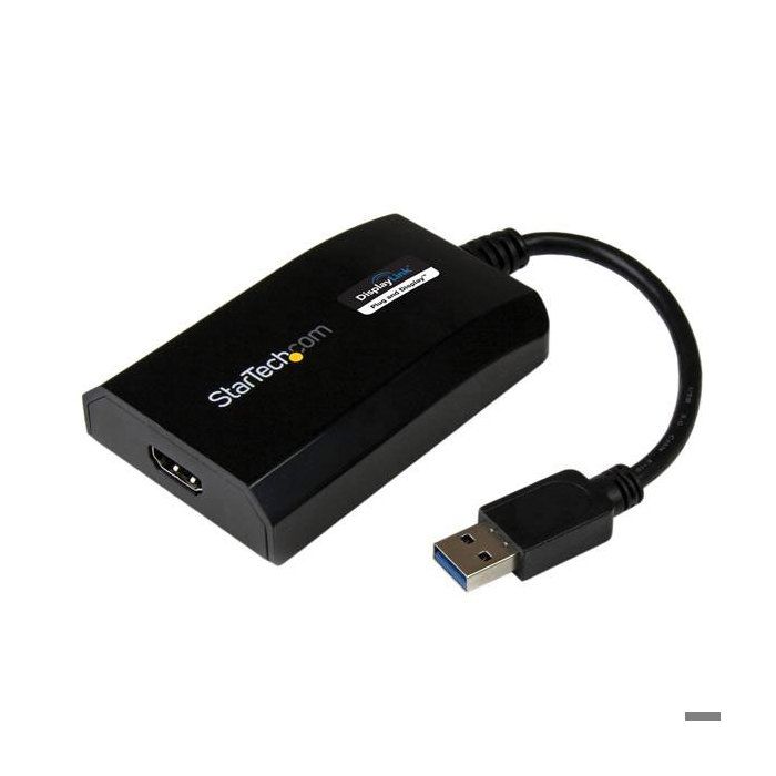 StarTech.com Adaptateur vidéo USB 3.0 vers HDMI pour Mac/PC - Carte graphique externe certifié DisplayLink - 1080p (USB32HDPRO)