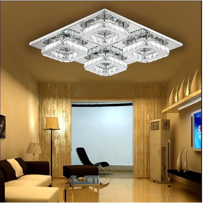 plafonnier led carre 48w