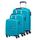 AMERICAN TOURISTER Set de 3 Valises Rigide ABS 4 R