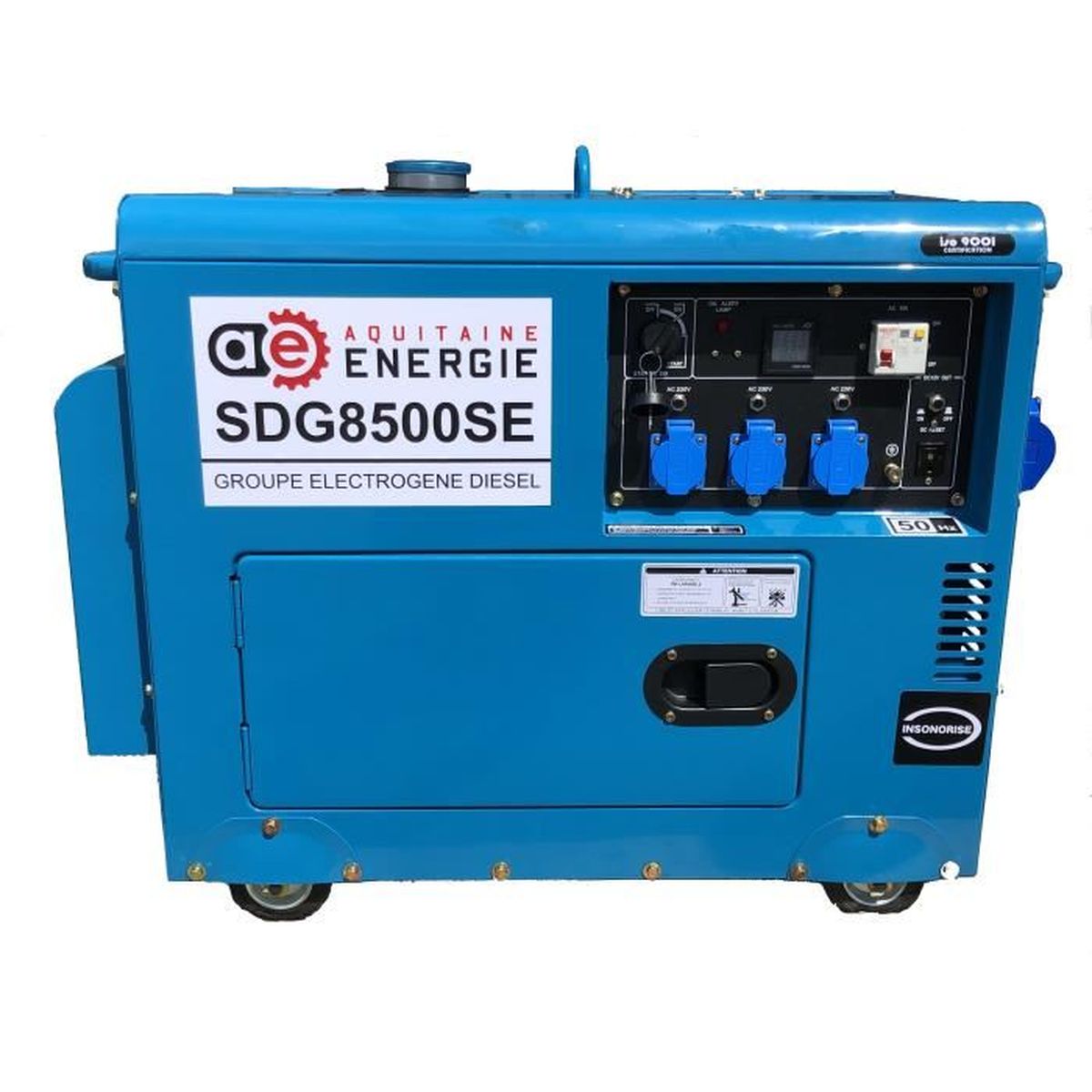 Groupe électrogène diesel silencieux 8kva max avec démarrage automatique Achat / Vente groupe Groupe électrogène diesel silencieux 8kva max avec démarrage automatique Achat / Vente groupe