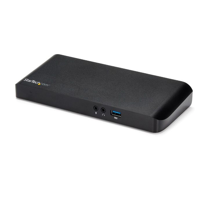 STARTECH.COM Station d'accueil USB Type-C double affichage - Pour ordinateur portable - MST et Power Delivery - 4K