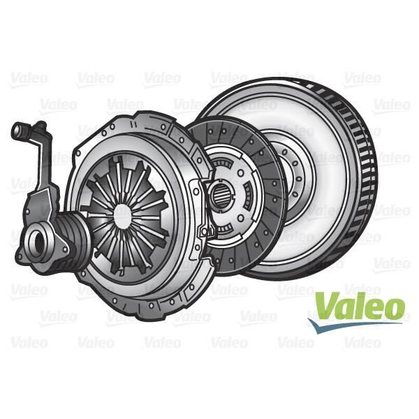 VALEO Kit d'embrayage 4P 845050