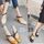 Mode New doux Femmes bout rond Casual Boucle Flats
