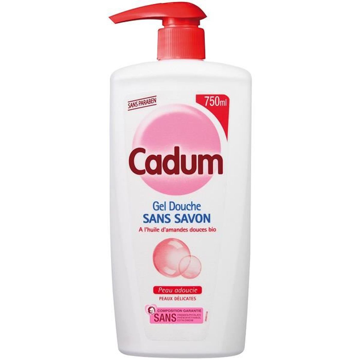 cadum gel sans savon 224 l huile d amandes douces cadum gel sans savon 224 l huile d amandes douces