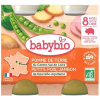 PLATS PRÉPARÉS VIANDE Babybio Duo Menu Legumes Jambon des 8 mois 2 po… PLATS PRÉPARÉS VIANDE Babybio Duo Menu Legumes Jambon des 8 mois 2 po…