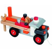 JOUET À TIRER Camion Bricolo à construire - 2 jeux en 1 JOUET À TIRER Camion Bricolo à construire - 2 jeux en 1