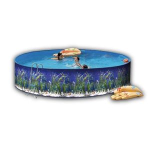 Piscine acier OCEANO Ronde 350x90 cm