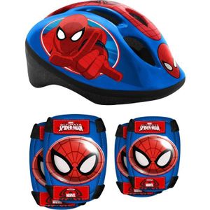 SPIDERMAN Casque + Coudi?res/Genouill?res