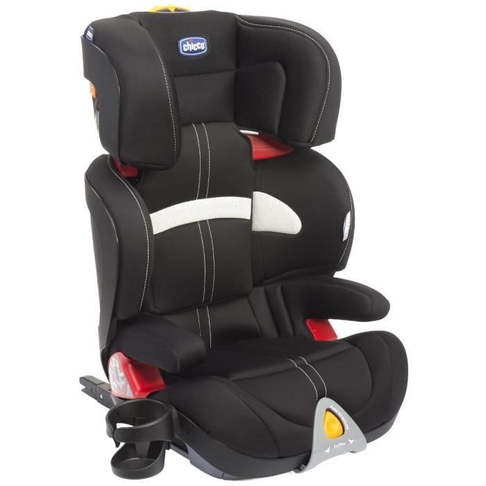 CHICCO Siège Auto Groupe 2/3 Oasys Fixplus Black - Achat / Vente siège ...