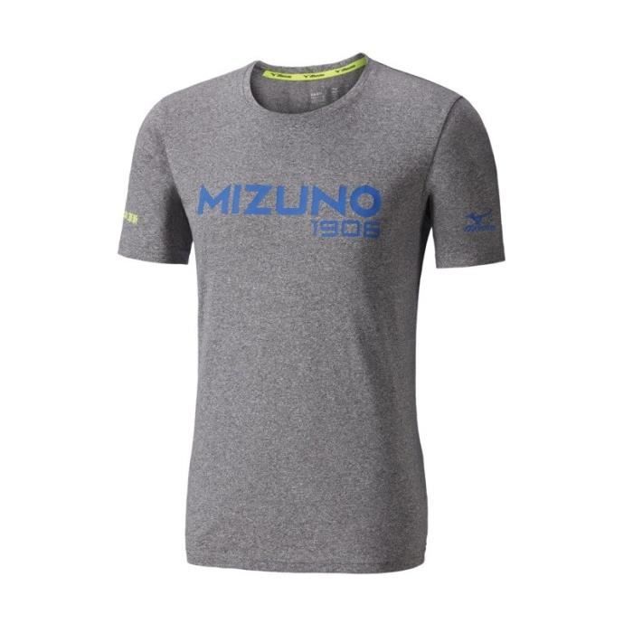 MIZUNO T-Shirt Heritage Homme Gris
