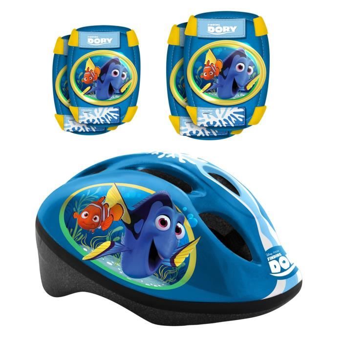 DORY Casque + Coudières/Genouillères - Disney