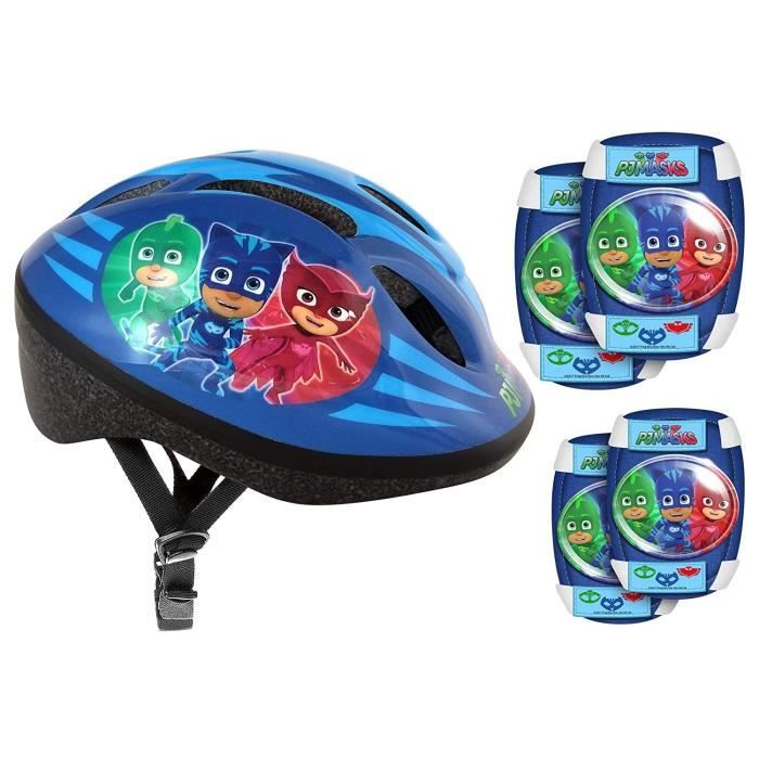PYJAMASQUES Pack Protections - Casque - Genouillères - Coudières