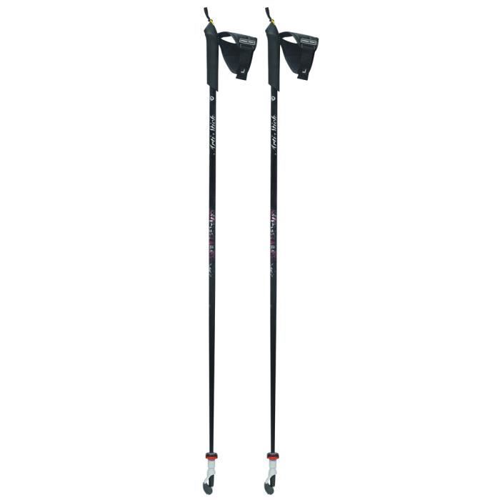 TSLOUTDOOR Paire de Bâtons Marche Nordique ARTI STICK 50% Carbone 130 cm