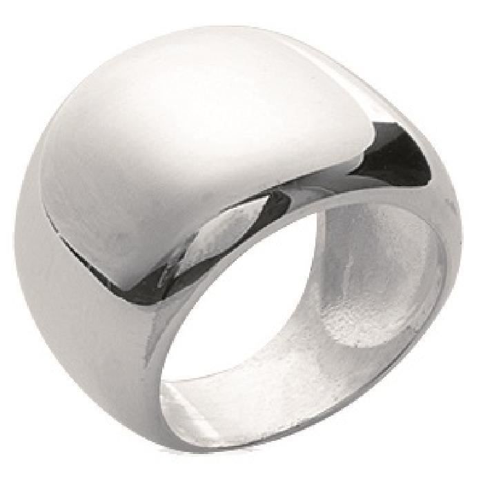 Bague argent large - Achat / Vente pas cher - Cdiscount