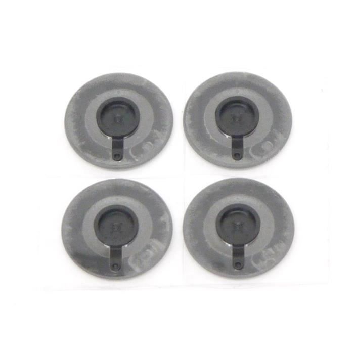 Pieds en caoutchouc cas avec les vis [3 longs,3