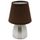 Lampe de chevet touch - Marron - Tactile à 3 inten