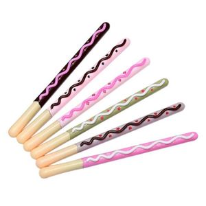 6 Pcs Ligne Stylo Gel De Dessin Animé Crayons Gel Stylos Billes à Encre Gel Feutre Fin Pour Dessin Bureau Fournitures Outil