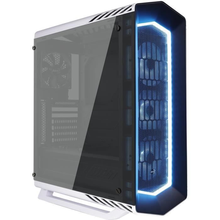 AEROCOOL Boîtier PC sans alimentation P7-C1 PRO WG BLANC - Verre trempé