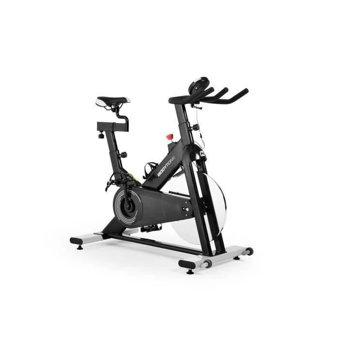 BODYTONE Vélo de Biking DS-20 - Mixte - Type Spinning - Noir