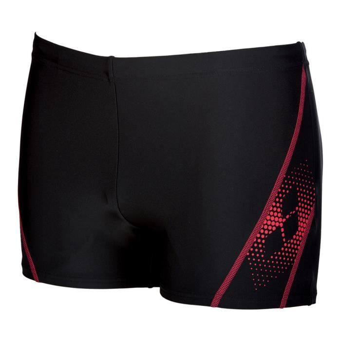 ARENA Boxer de bain homme Solar Short - Noir / Rouge