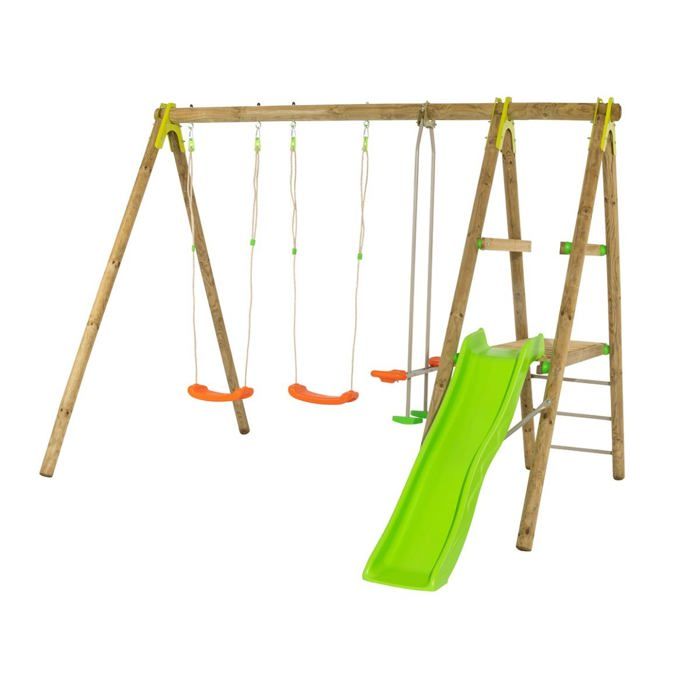TRIGANO Portique Tutti - Bois - H 2,30 m