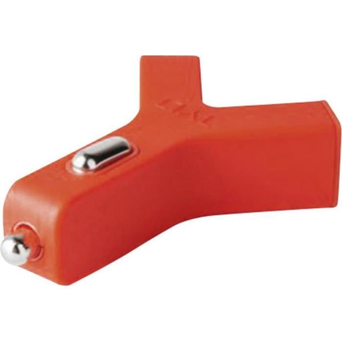 TYLT Chargeur de voiture avec double prise USB 2.1A - Rouge