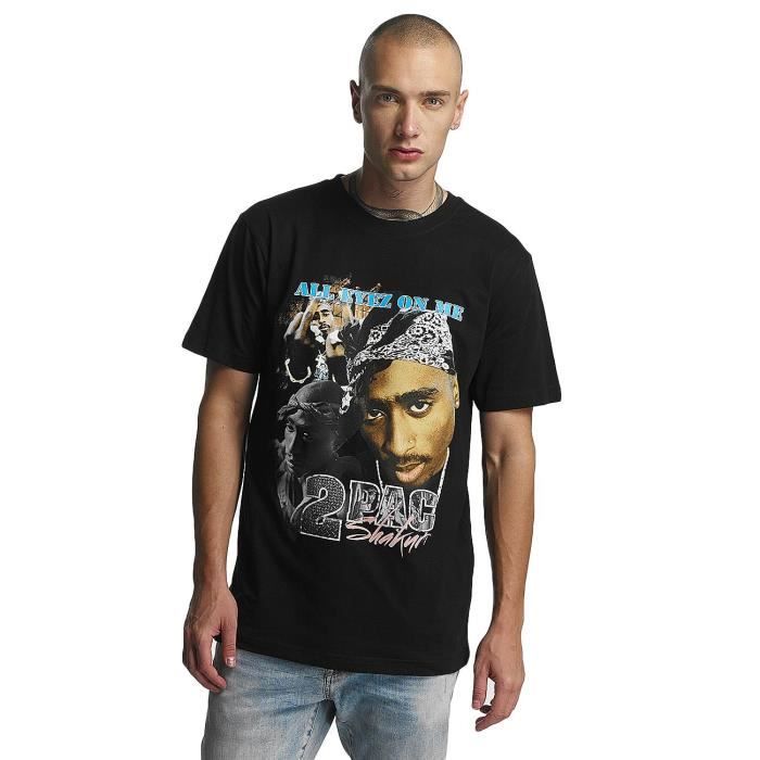 Tee Retro Noir Shirt Achat T Hauts Mister Homme Tupac tshQrdCx