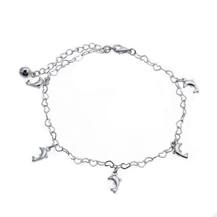 CHAINE DE CHEVILLE SODIAL(R) Bracelets de cheville Or blanc Bracelets