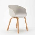 Couleur Métal Chaises Lot 20 gris Effet Pour Bois De Bars Restaurants Et Dexer Design Scandinave srdQoBhCxt