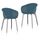 Lot de 2 chaises de jardin
